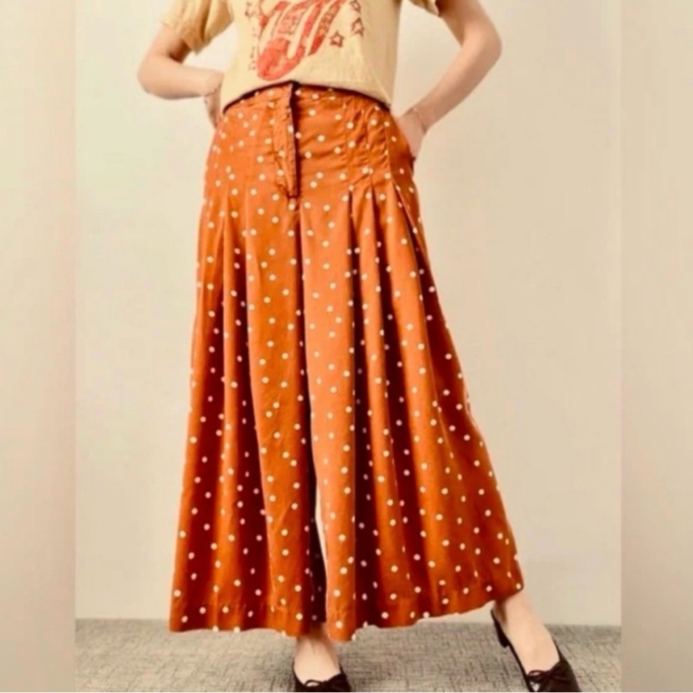 Anthropologie Marobel Polka Dot Pant